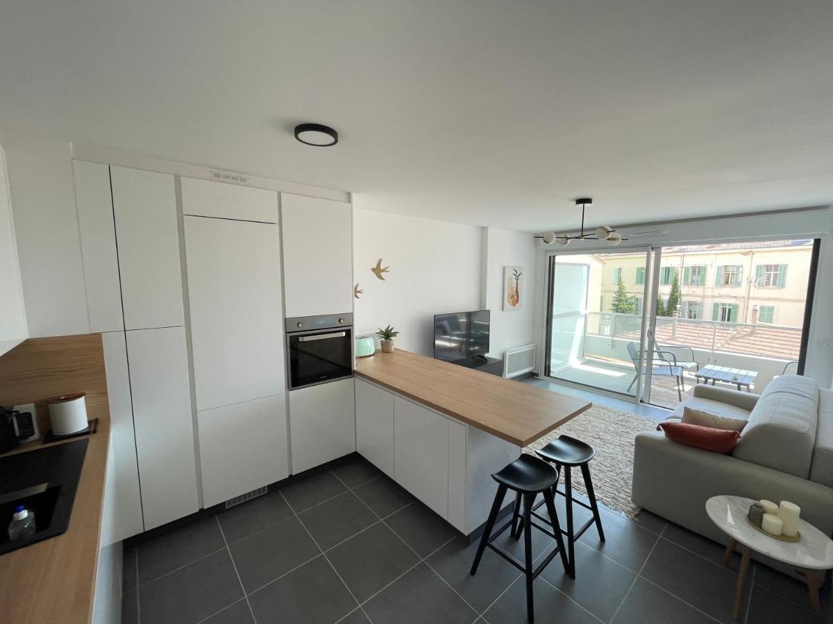 Cannes, Appartement Avec Parking+Terrasse, Croisette A Pied! エクステリア 写真